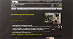 Desktop Screenshot of camat.ch